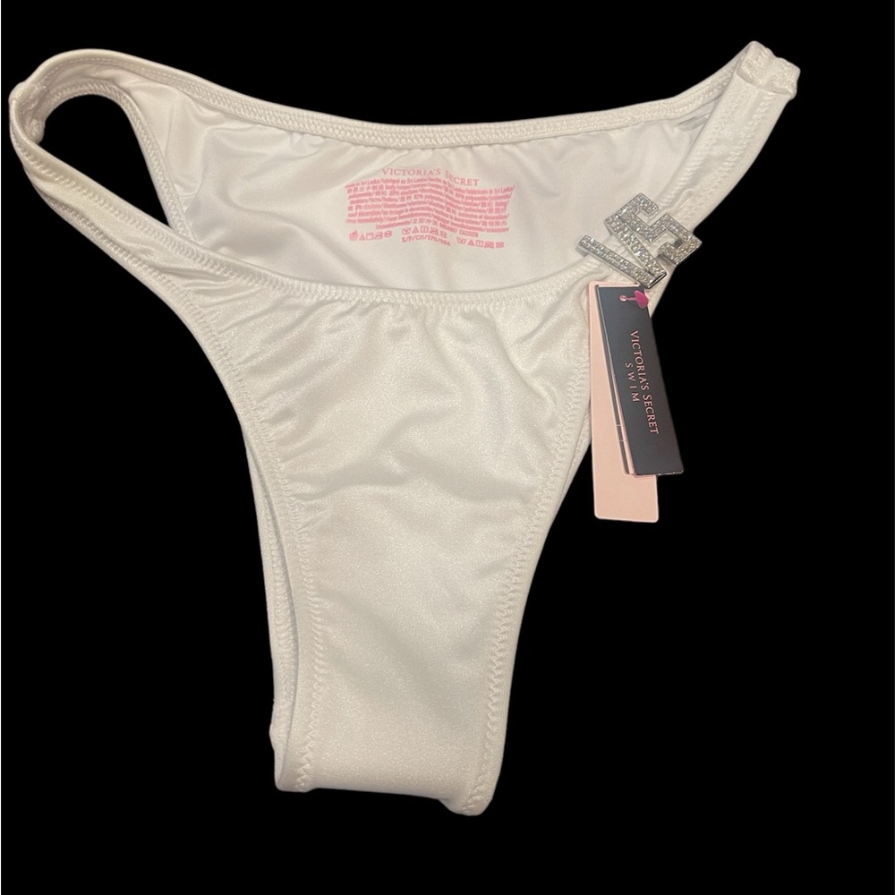 NWT Victoria’s Secret white bikini bottom size small